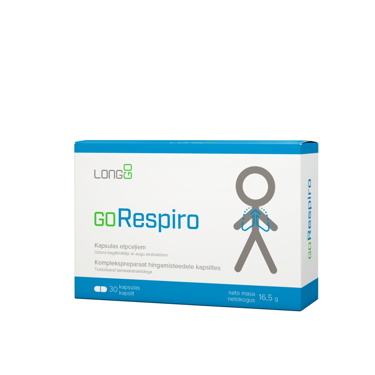 GORESPIRO CAPS N30 - Tootepilt