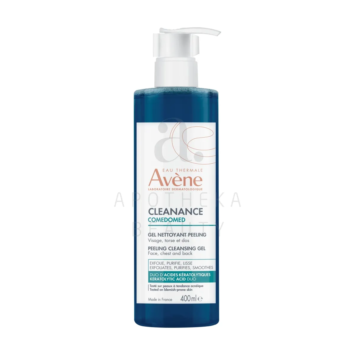 AVENE CLEANANCE COMEDOMED PEELING PESEMISGEEL 400ML - Tootepilt