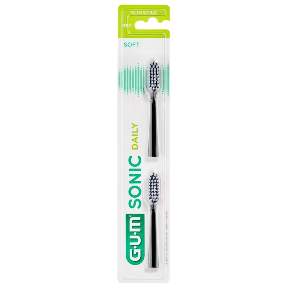 GUM SONIC DAILY HAMBAHARI ELEKTRILINE VARUOTSIK MUST N2 - Tootepilt