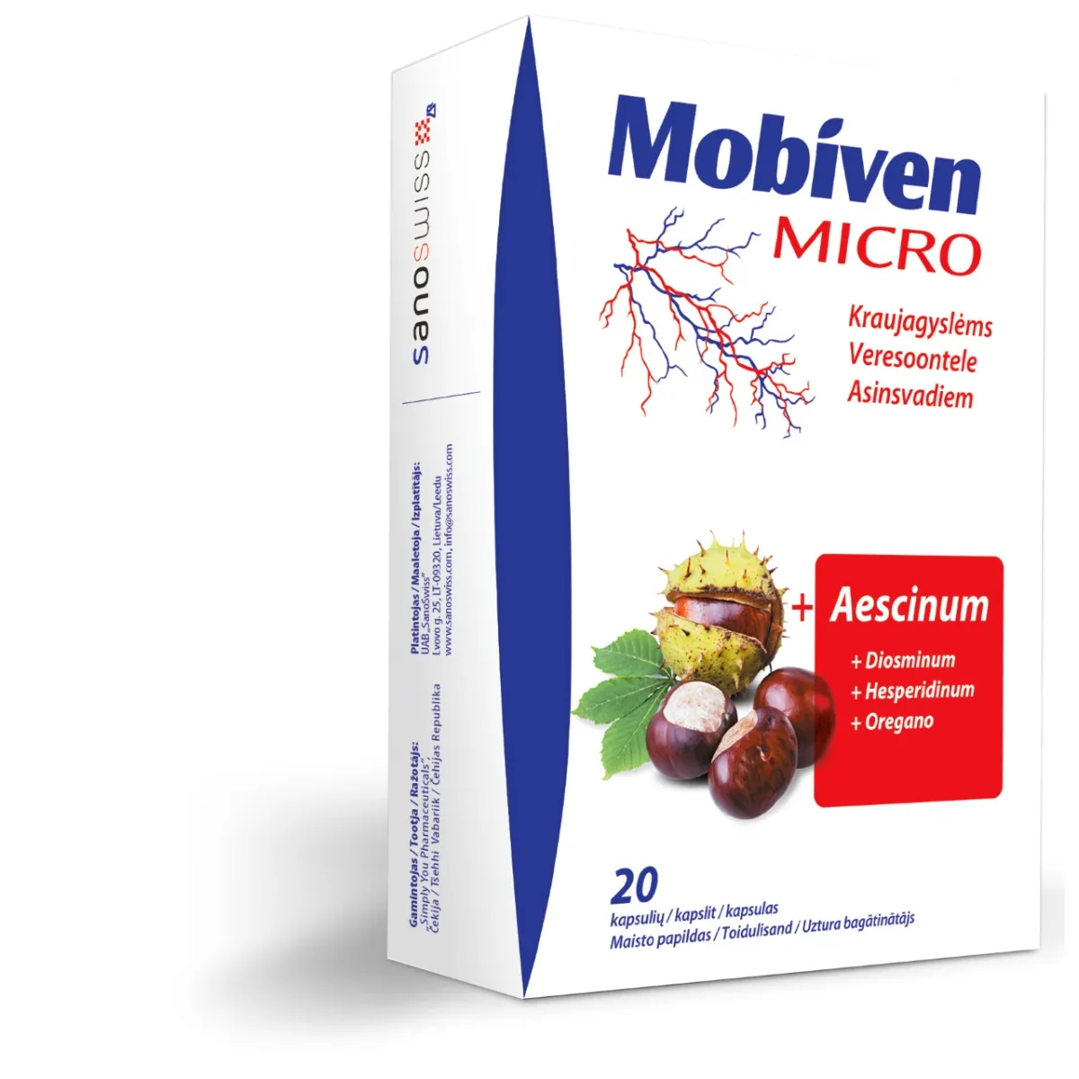 MOBIVEN MICRO KAPSLID N20 - Tootepilt