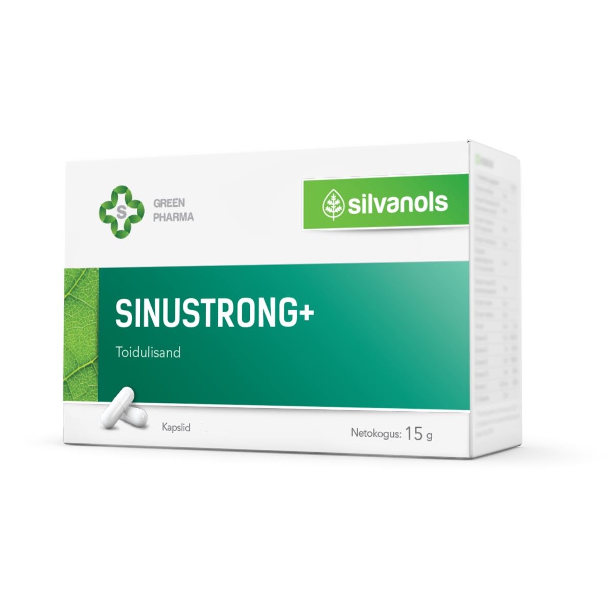 SINUSTRONG PLUS CAPS N20 - Tootepilt