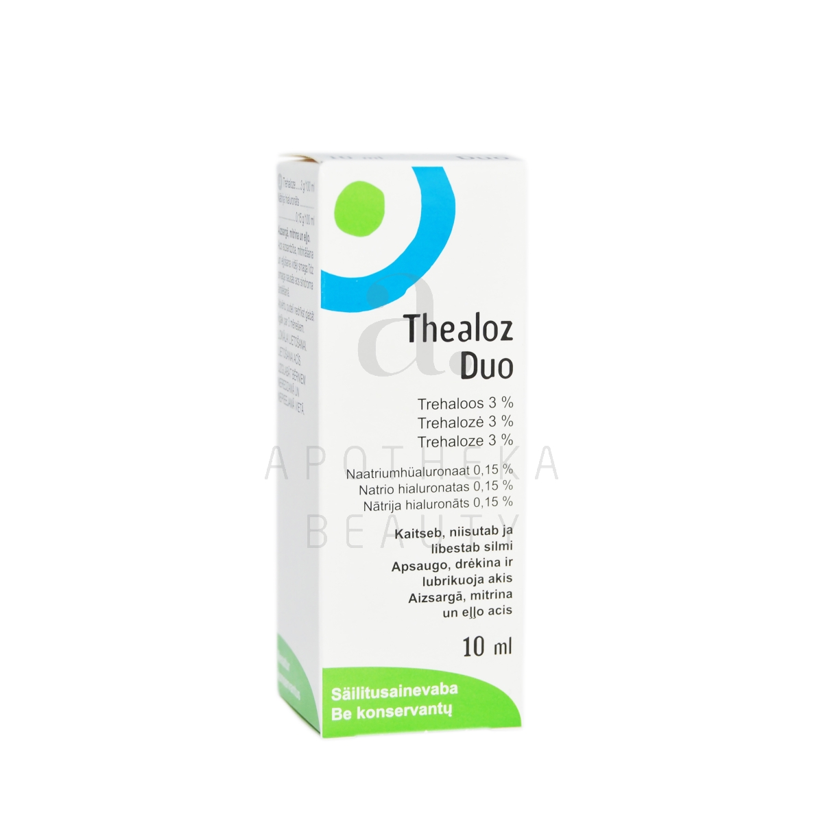 THEALOZ DUO NIISUTAVAD SILMATILGAD 10ML - Tootepilt
