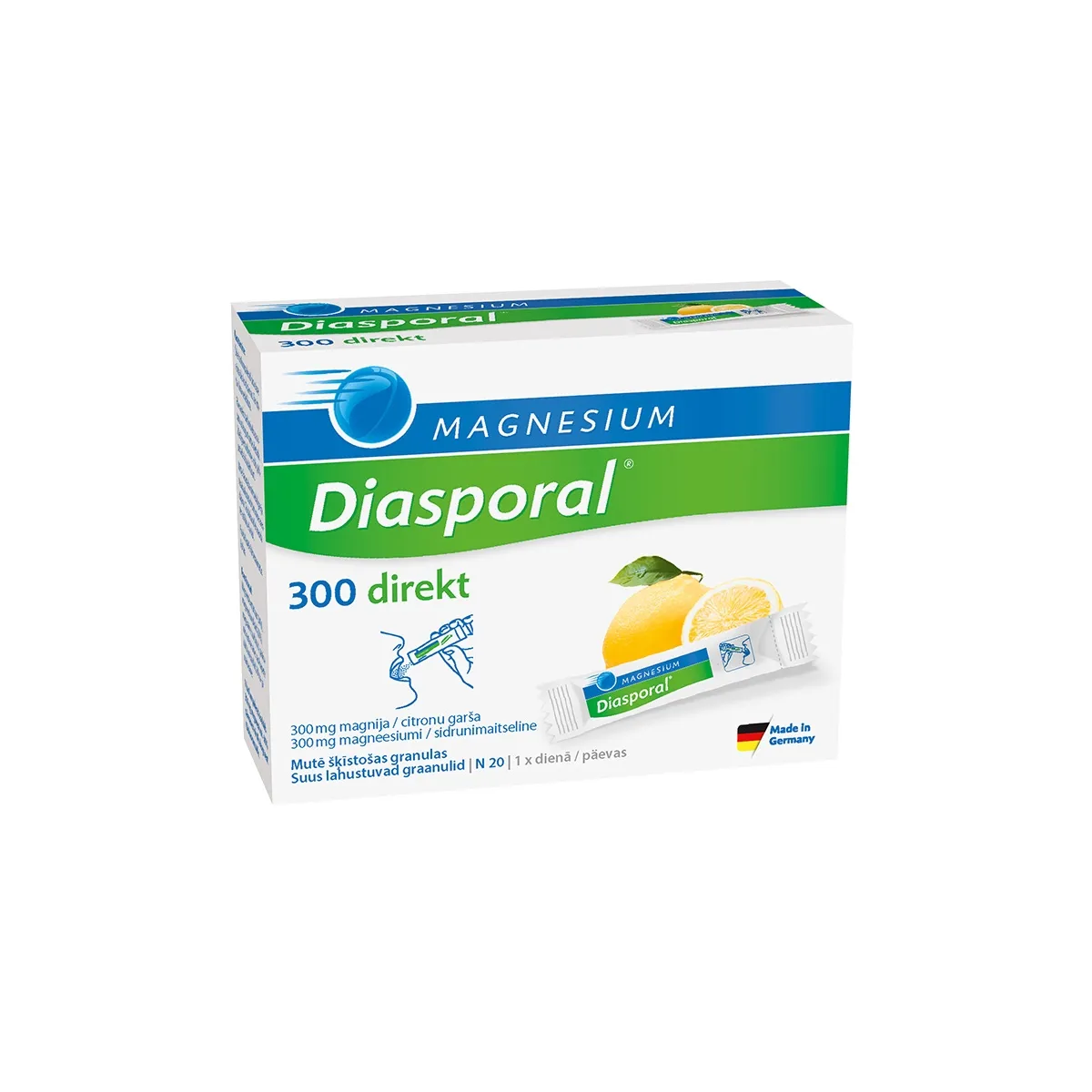 MAGNESIUM-DIASPORAL 300 DIREKT GRAN N20 (27G) - Tootepilt