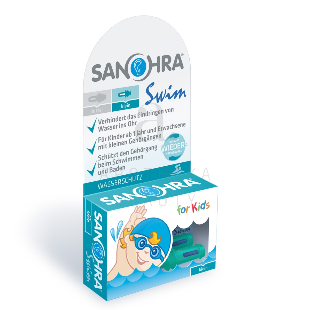 KÕRVATROPID SANOHRA SWIM LASTELE 1 PAAR - Tootepilt