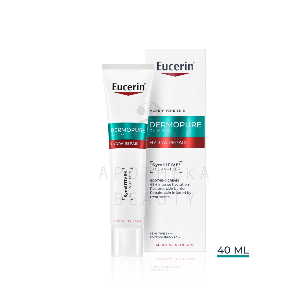 EUCERIN DERMOPURE CLINICAL NÄOKREEM RAHUSTAV 40ML - Tootepilt