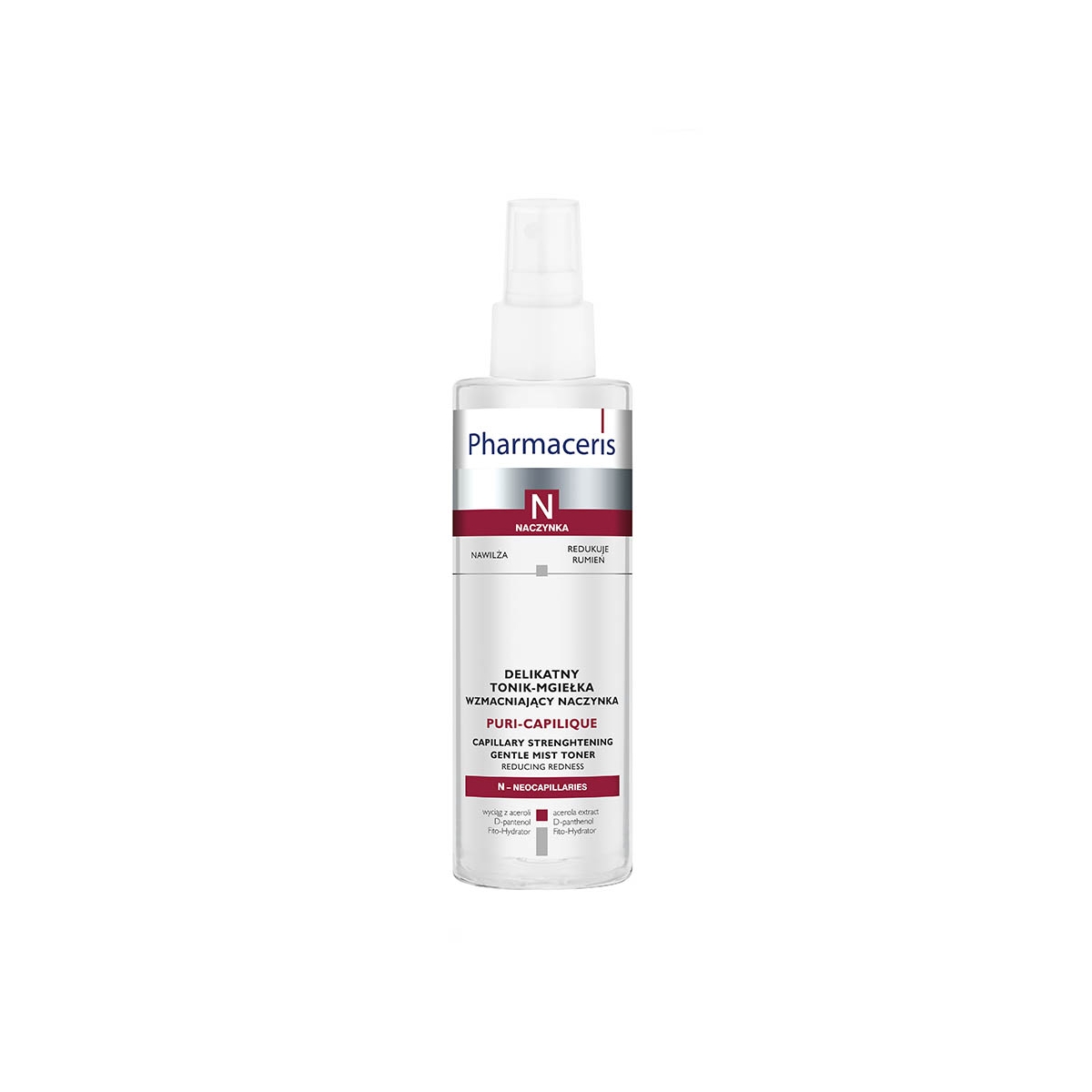 PHARMACERIS N PURI-CAPILIQUE TOONIK KAPILLAARE TUGEVD. 200ML - Tootepilt