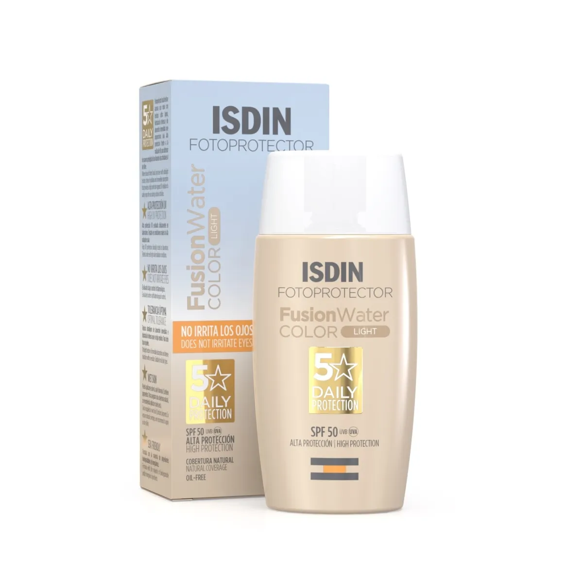 ISDIN SUN PÄIKESEKAITSEEMULSIOON TOONITUD HELE SPF50 50ML - Tootepilt 1