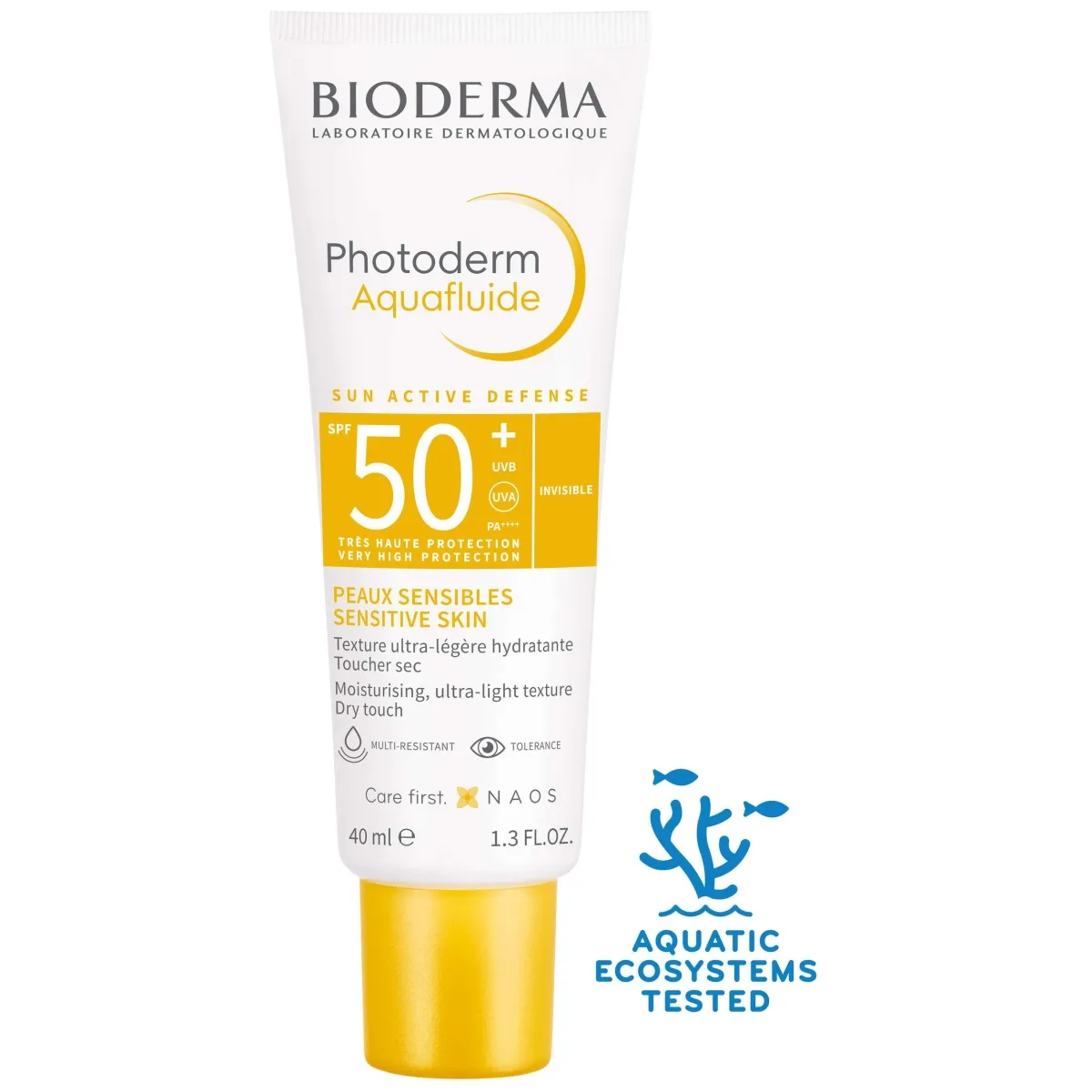 BIODERMA PHOTODERM AQUAFLUIDE PÄIKESEKAITSEKREEM SPF50+ 40ML - Tootepilt