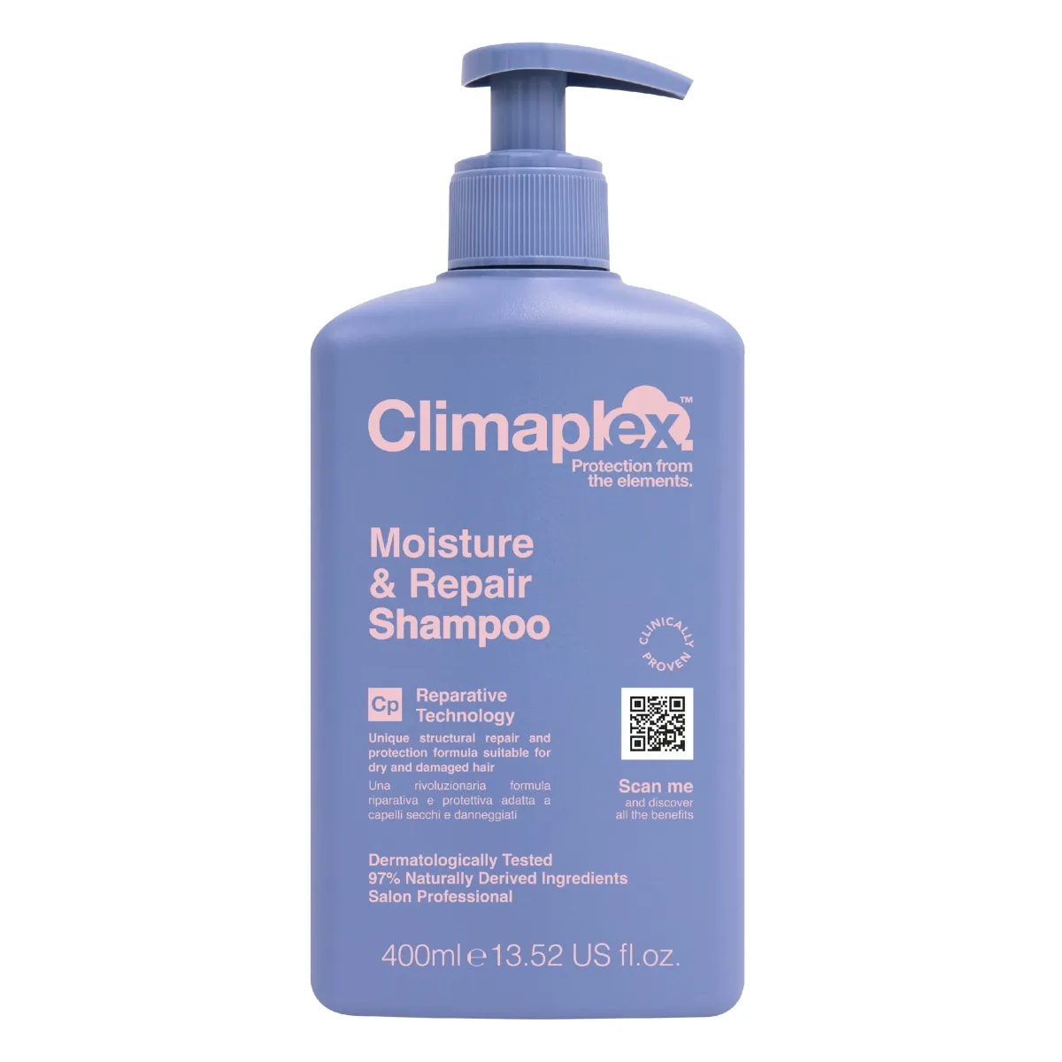 CLIMAPLEX SHAMPOON NIISUTAV JA HOOLDAV 400ML - Tootepilt