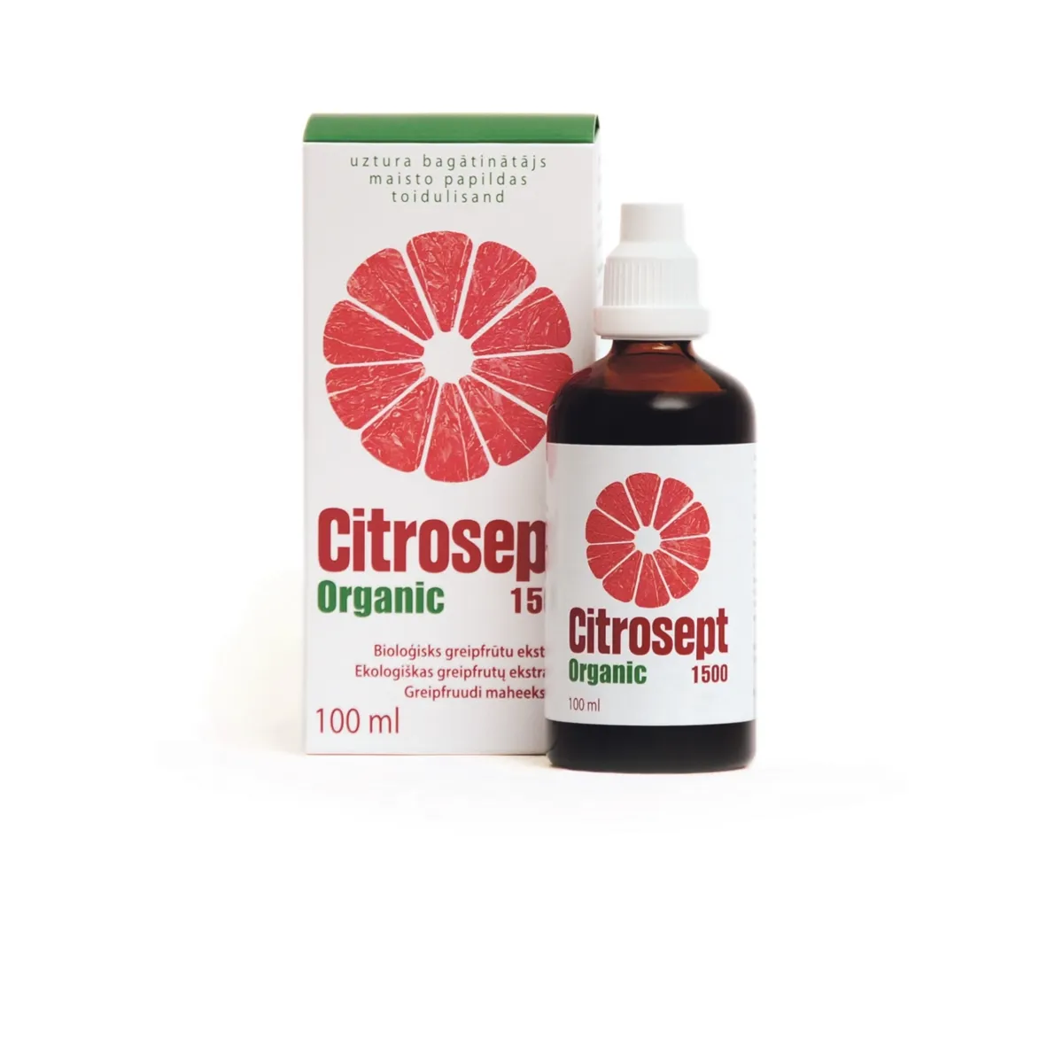 CITROSEPT ORGANIC 1500 100ML - Tootepilt