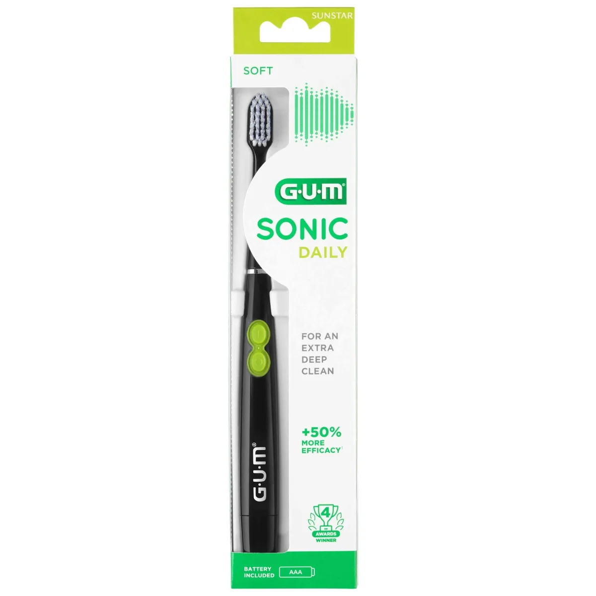 GUM SONIC DAILY ELEKTRILINE HAMBAHARI MUST N1 - Tootepilt