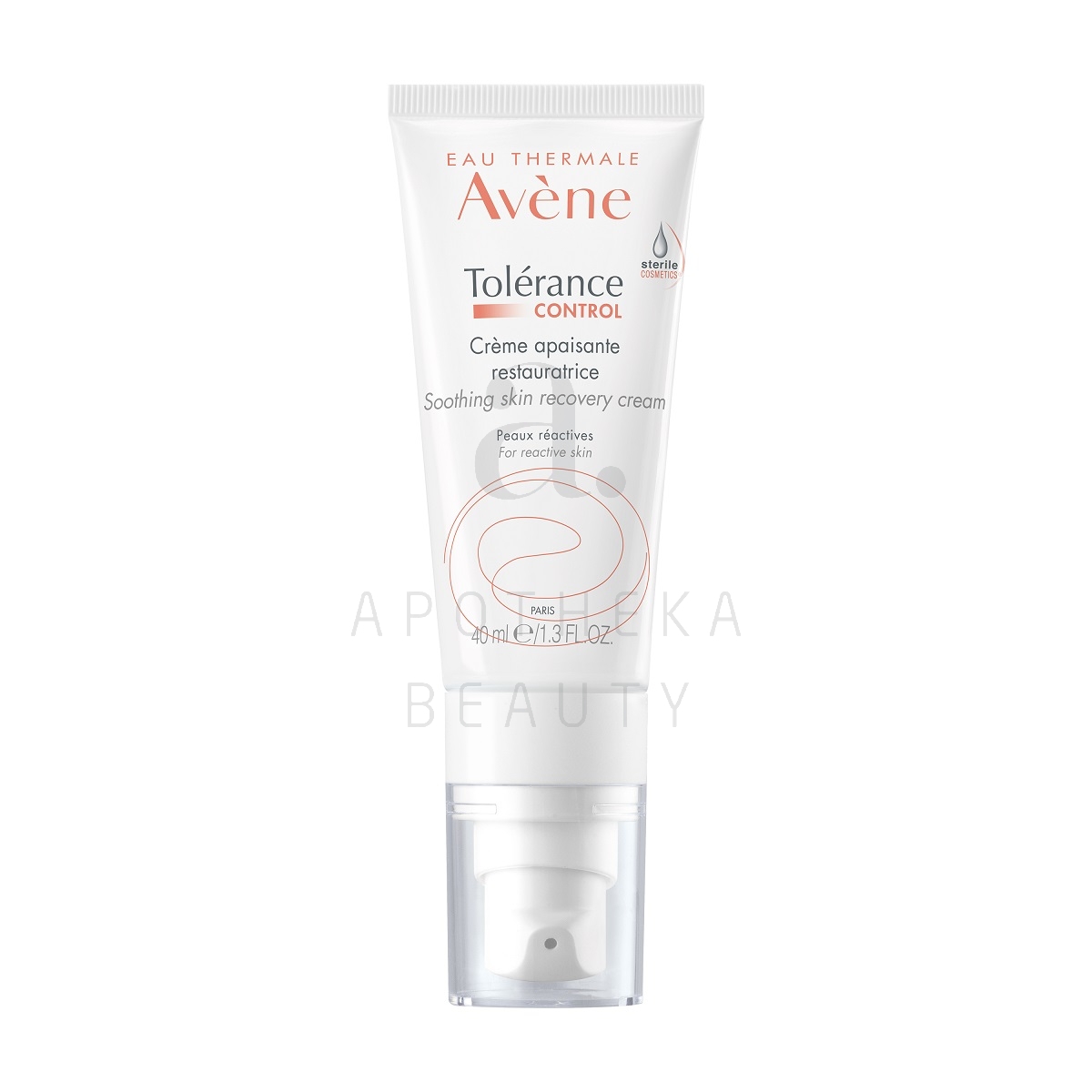 AVENE TOLERANCE CONTROL NÄOKREEM NAHKA TAASTAV 40ML - Tootepilt 1