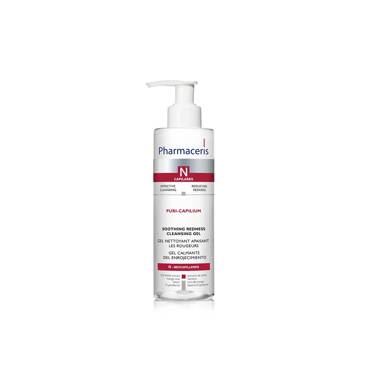 PHARMACERIS N PURI-CAPILIUM PESUGEEL PUNETUST RAHUSTAV 190ML - Tootepilt