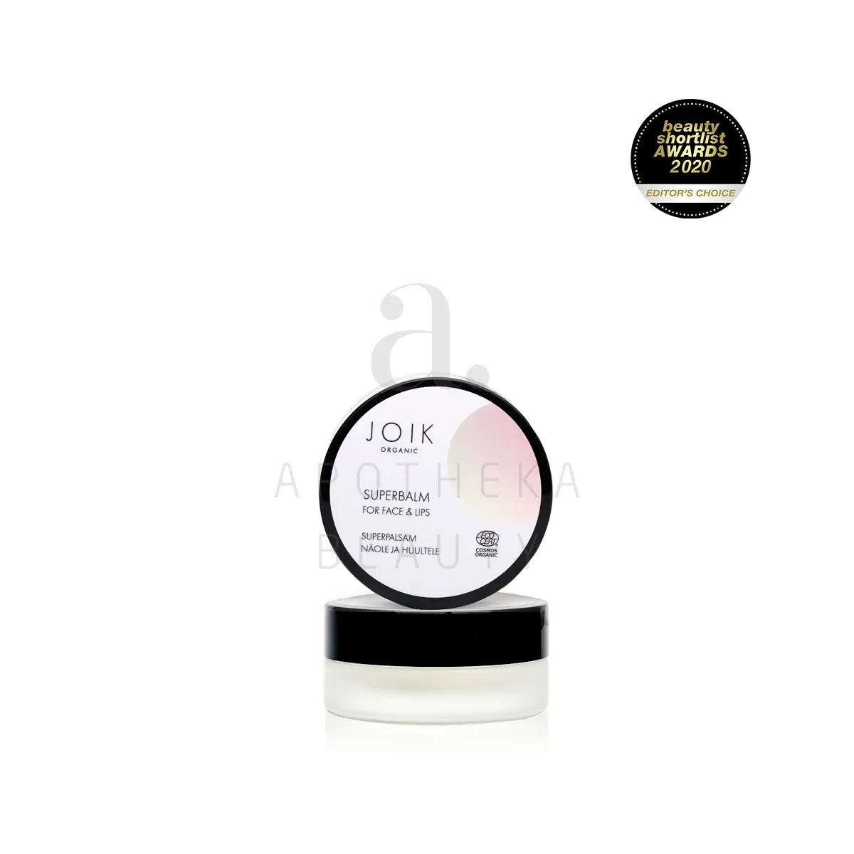 JOIK ORGANIC SUPERPALSAM NÄOLE JA HUULTELE 15ML - Tootepilt