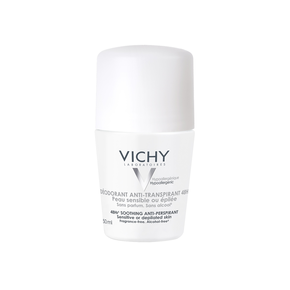 VICHY ANTIPERSPIRANT ROLL-ON 48H TUNDLIKULE NAHALE 50ML - Tootepilt