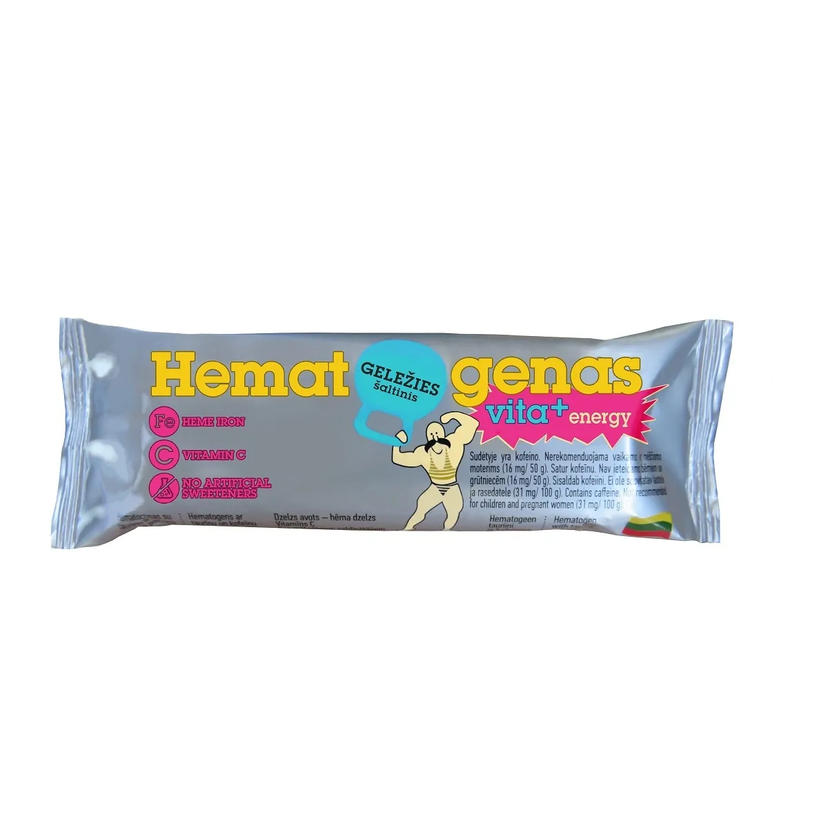 HEMATOGEEN VITA+ ENERGY 50G - Tootepilt