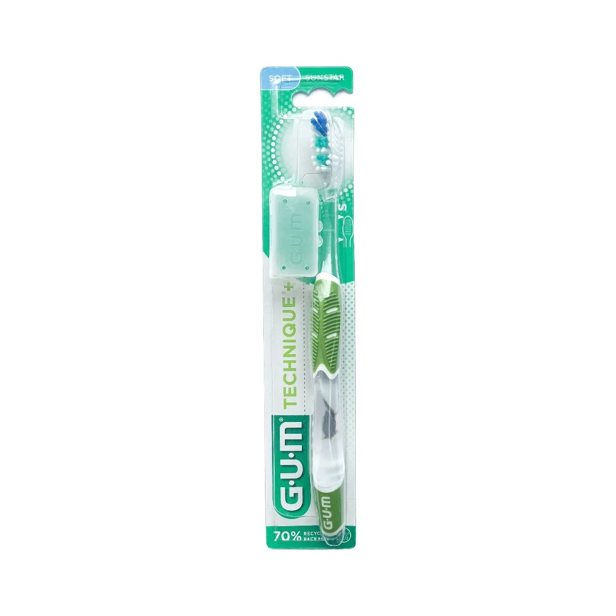 GUM HAMBAHARI TECHNIQUE PLUS COMPACT SOFT - Tootepilt