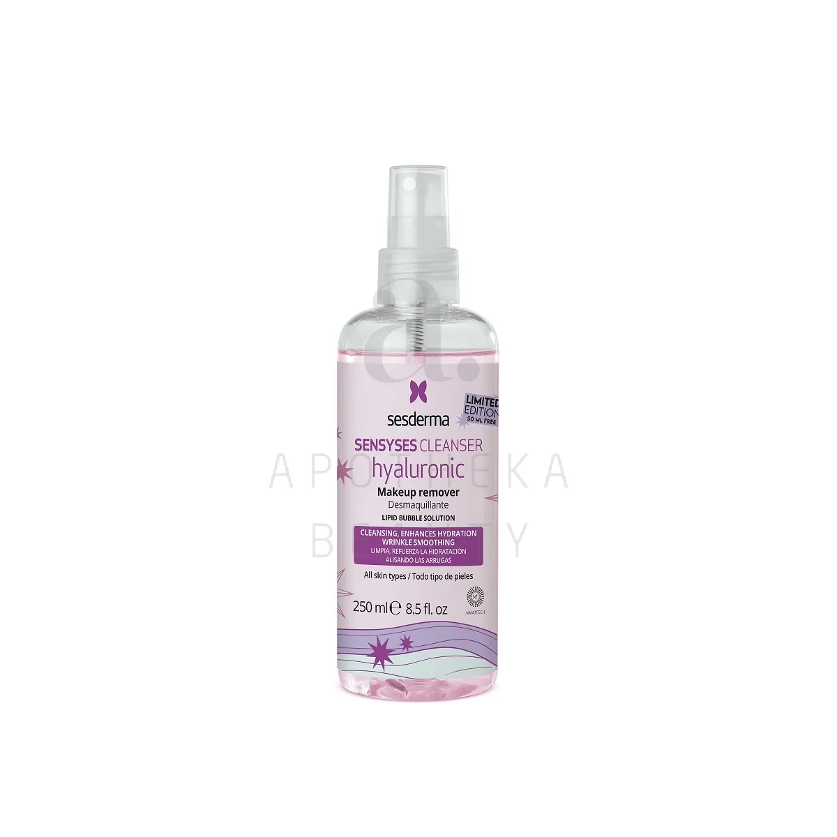SESDERMA SENSYSES CLEANSER PUHASTUSVESI NIISUTAV 250ML - Tootepilt