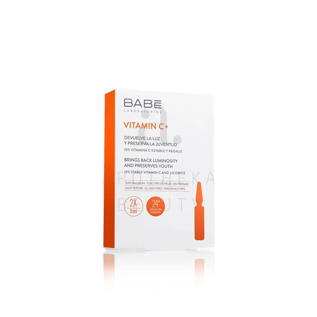 BABE VITAMIN C+ AMPULLID SÄRA ANDVAD 2ML N2 - Tootepilt
