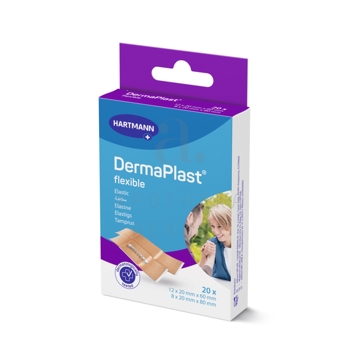 DERMAPLAST PLAASTRID FLEXIBLE N20 (2 SUURUST) - Tootepilt