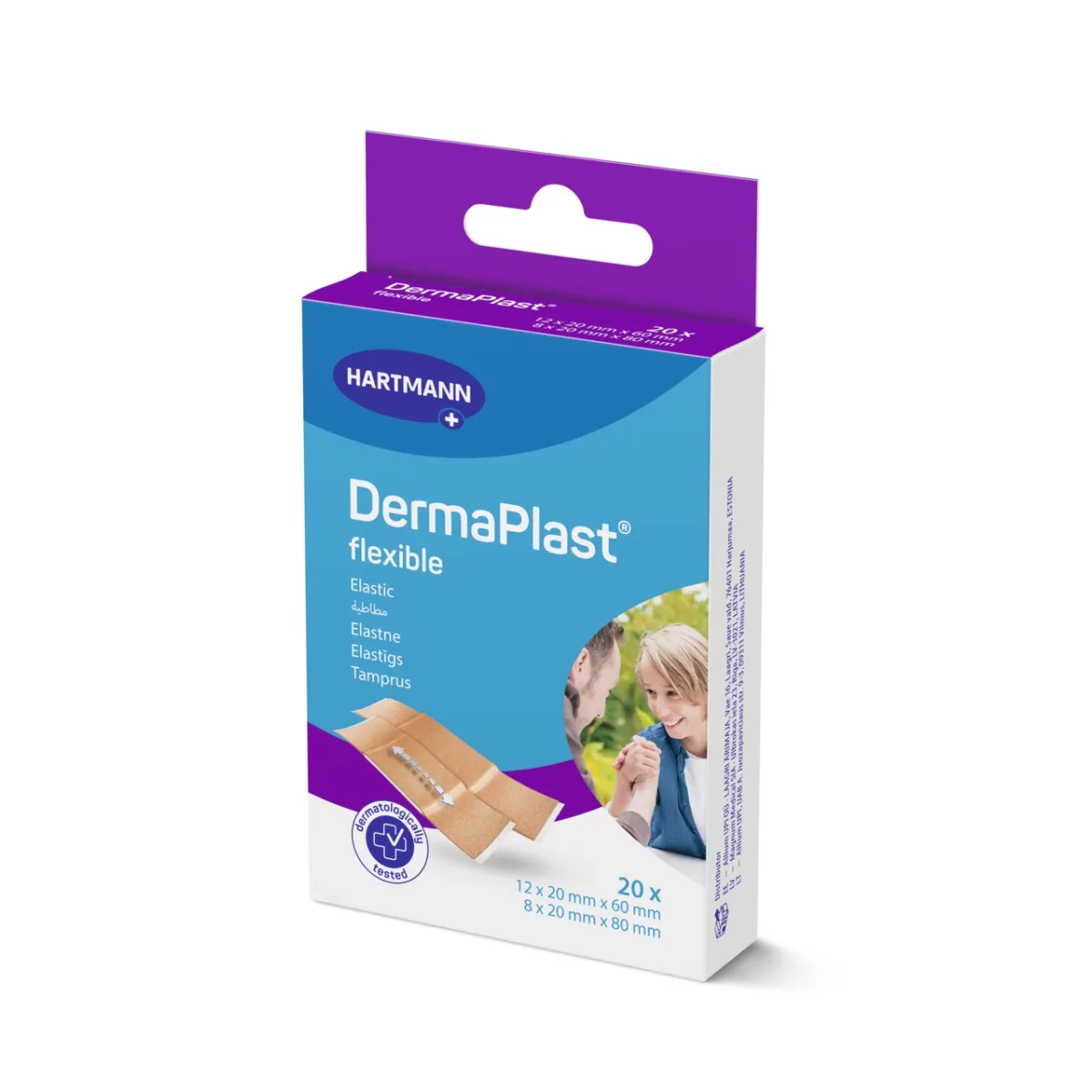 DERMAPLAST PLAASTRID FLEXIBLE N20 (2 SUURUST) - Tootepilt