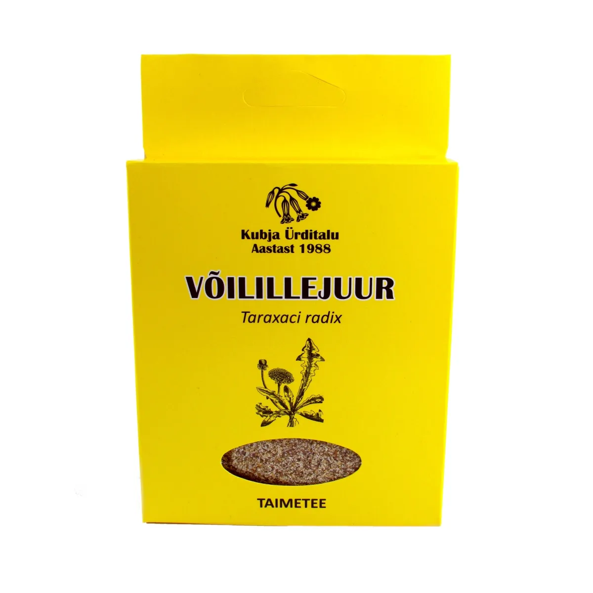 VÕILILLEJUUR (TARAXACI RADIX)  JAHVATATUD 40G (KARP) - Tootepilt