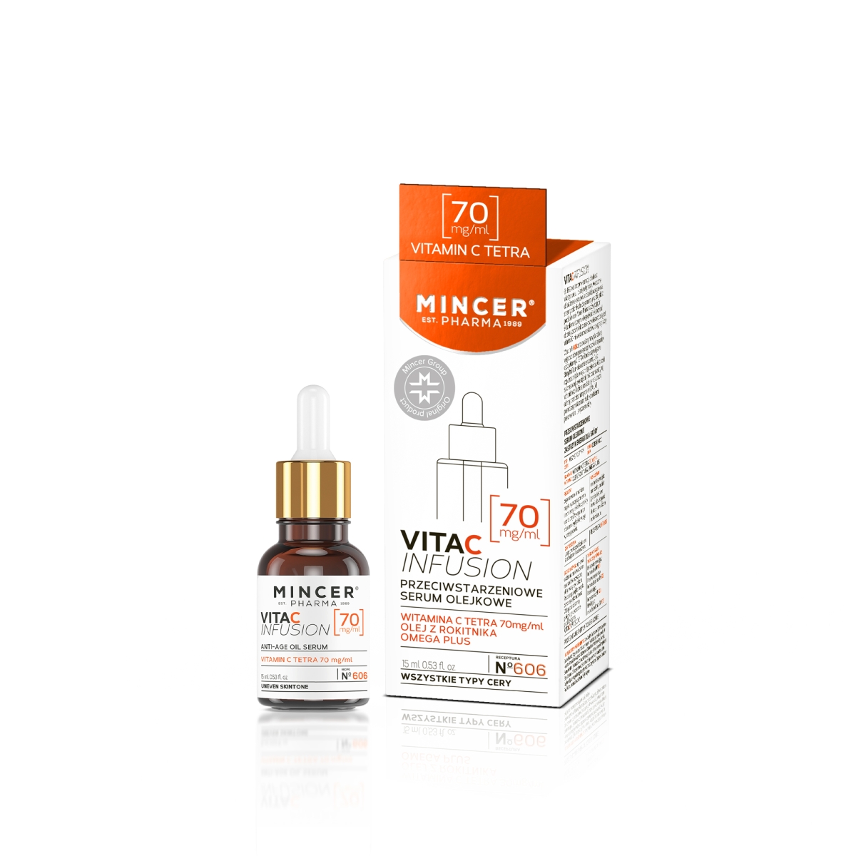 MINCER PHARMA VITA C ÕLISEERUM VANANEMISVASTANE 15ML