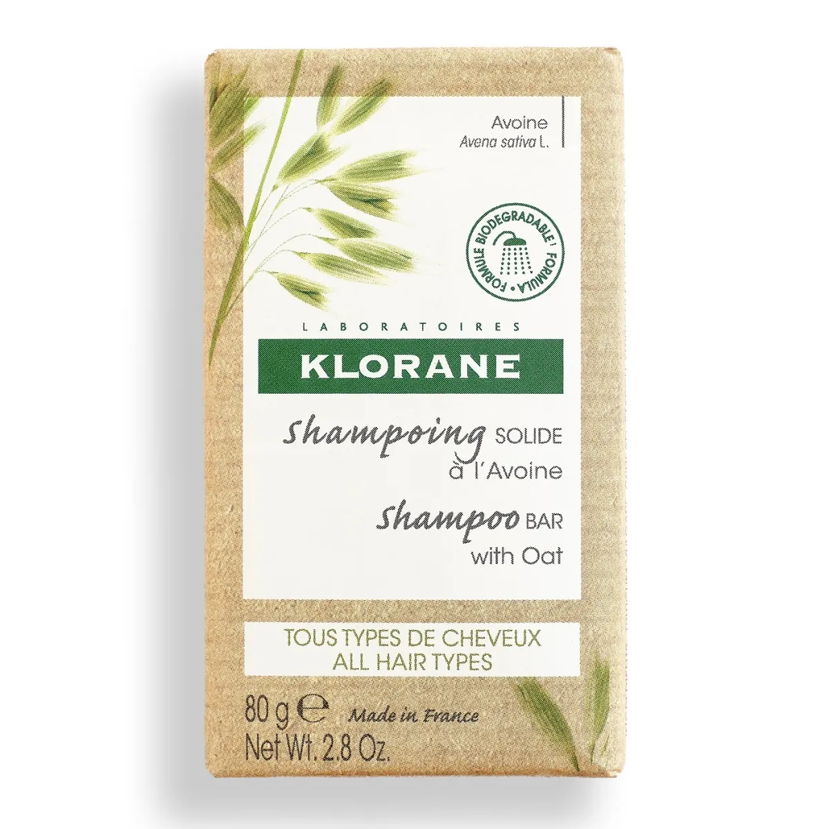 KLORANE TAHKE SHAMPOON KAERAPIIMAGA 80GR - Tootepilt