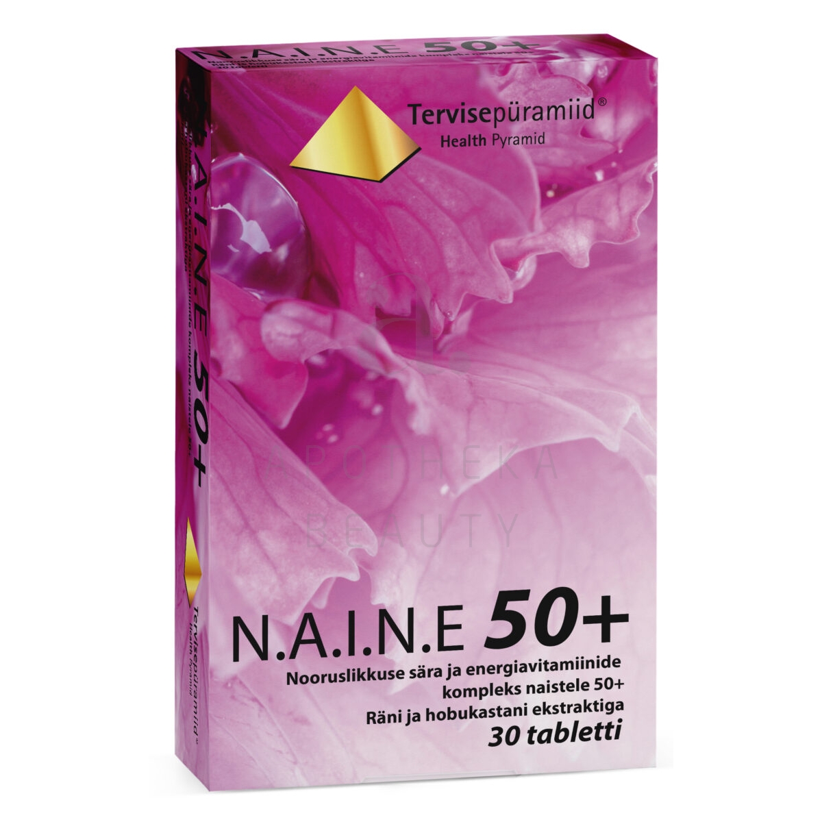 TERVISEPÜRAMIID N.A.I.N.E 50+ TBL N30 - Tootepilt