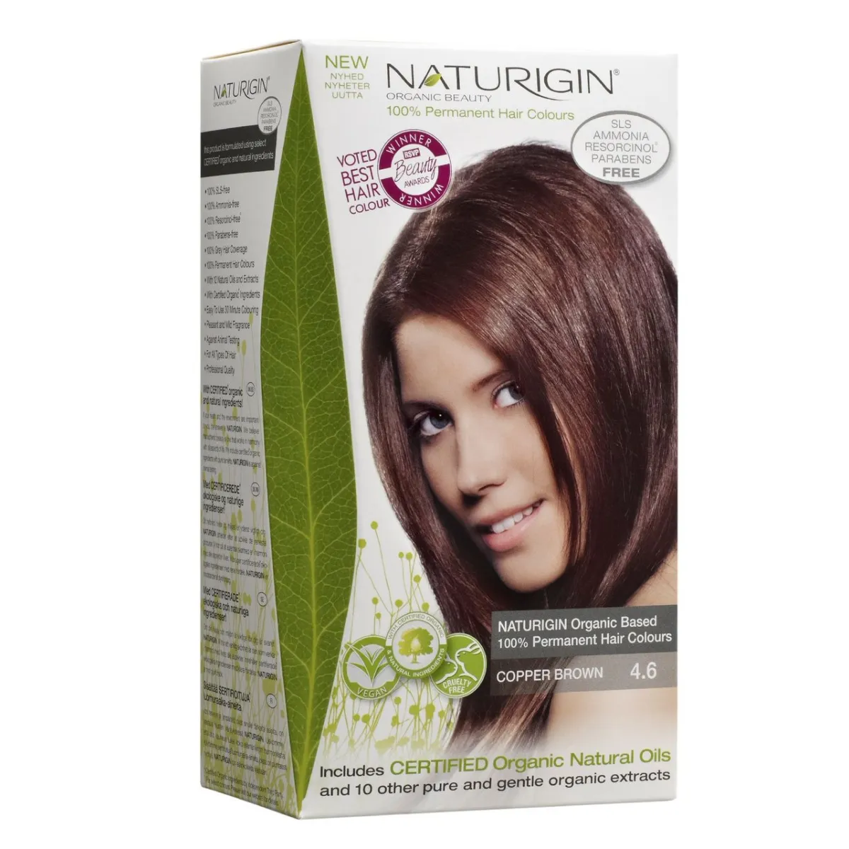 NATURIGIN JUUKSEVÄRV COPPER BROWN 4,60 - Tootepilt