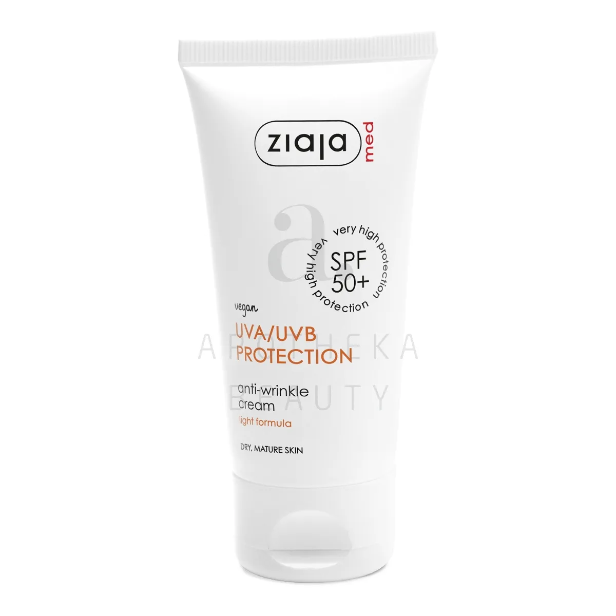ZIAJA MED PÄEVAKREEM KUIVALE NAHALE SPF50+ 50ML - Tootepilt