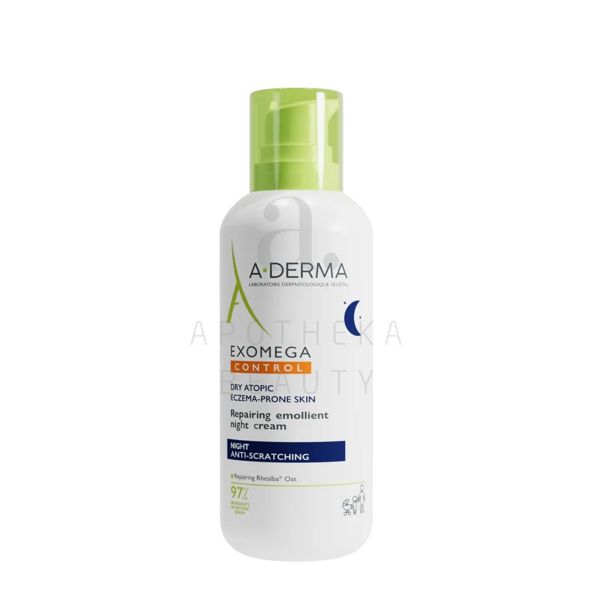 A-DERMA EXOMEGA CONTROL KREEM SÜGELUSE LEEVENDAMISEKS 400ML - Tootepilt