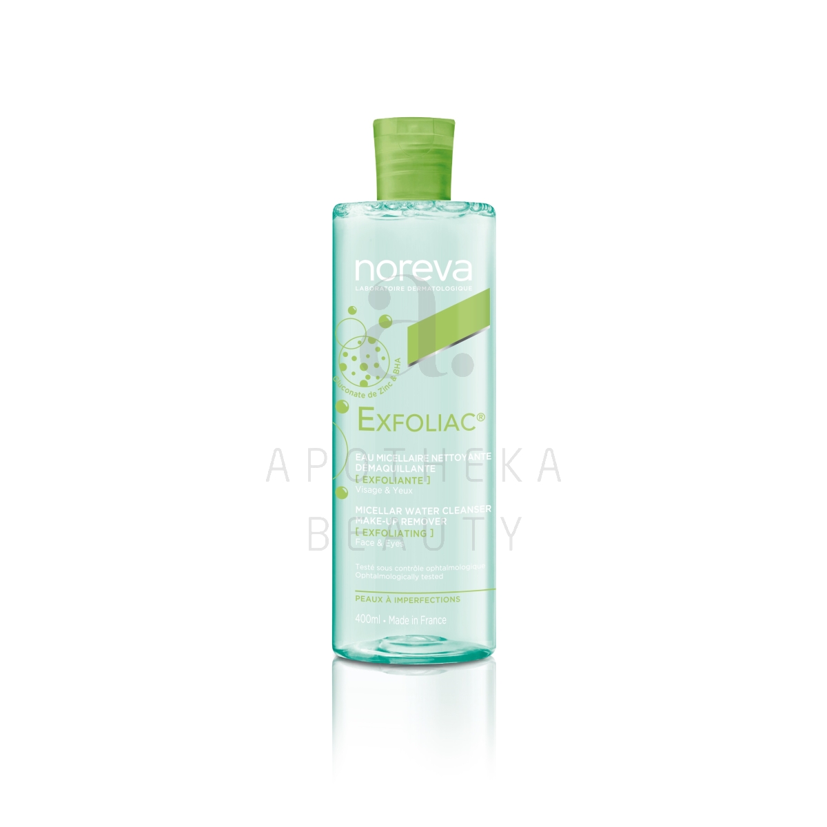 NOREVA EXFOLIAC MITSELAARVESI RASUSELE NAHALE 400ML - Tootepilt