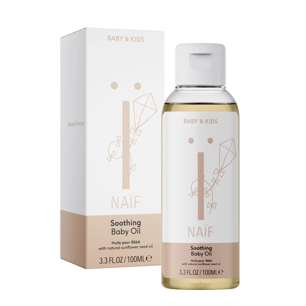 NAIF BEEBIÕLI PÄEVALILLESEEMNEÕLIGA 100ML - Tootepilt
