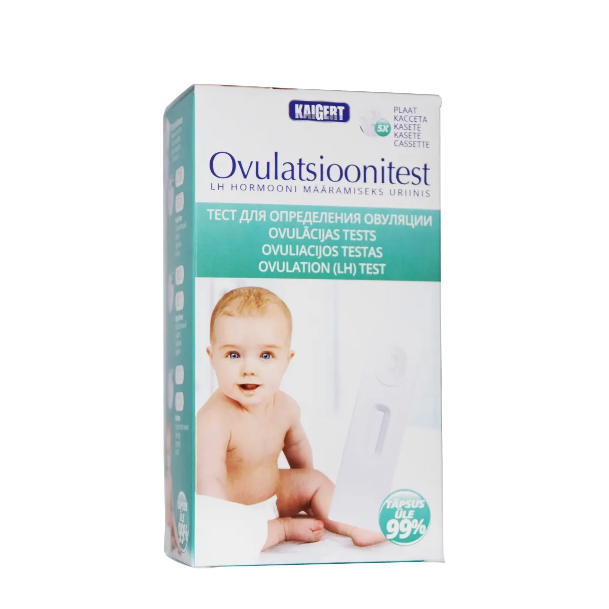 OVULATSIOONITEST KASSETT (PLAAT) N5 (KAIGERT) - Tootepilt