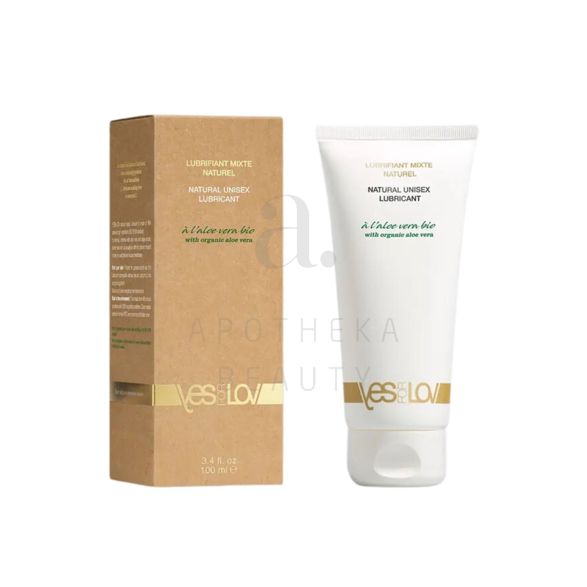 YESFORLOV LUBRIKANT ALOE VERAGA UNISEX 100ML - Tootepilt