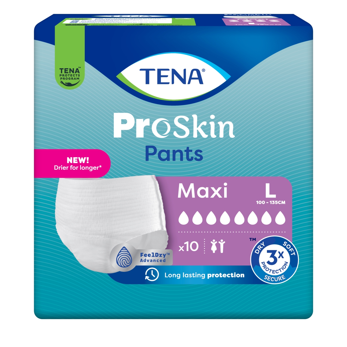TENA PANTS MAXI L N10 - Tootepilt
