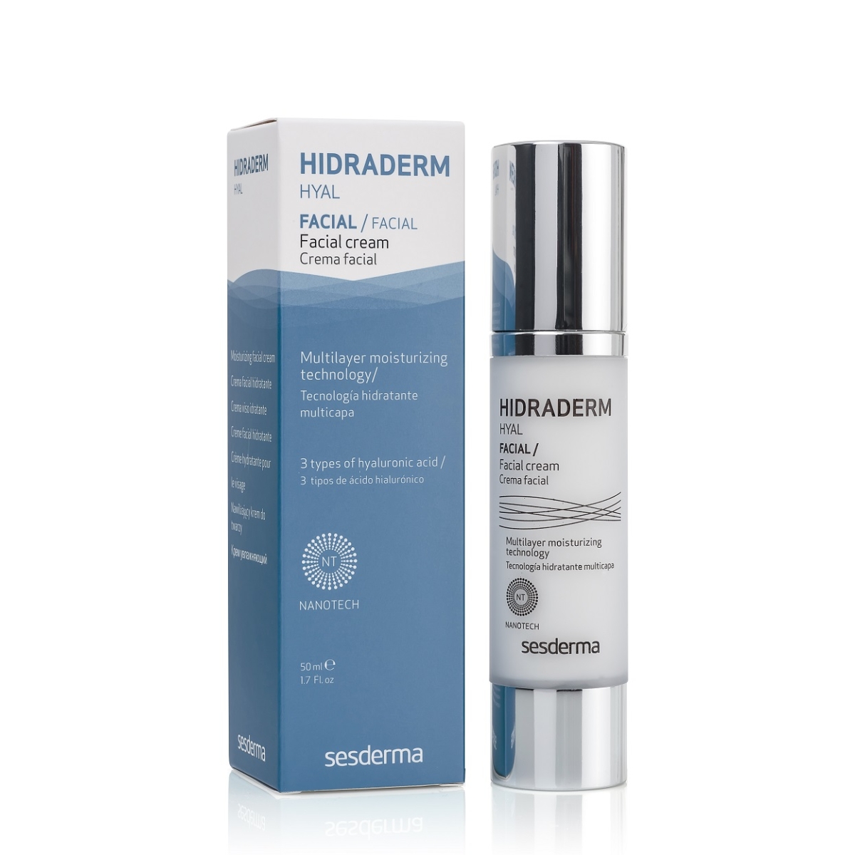 SESDERMA HIDRADERM HYAL NIISUTAV NÄOKREEM 50ML - Tootepilt