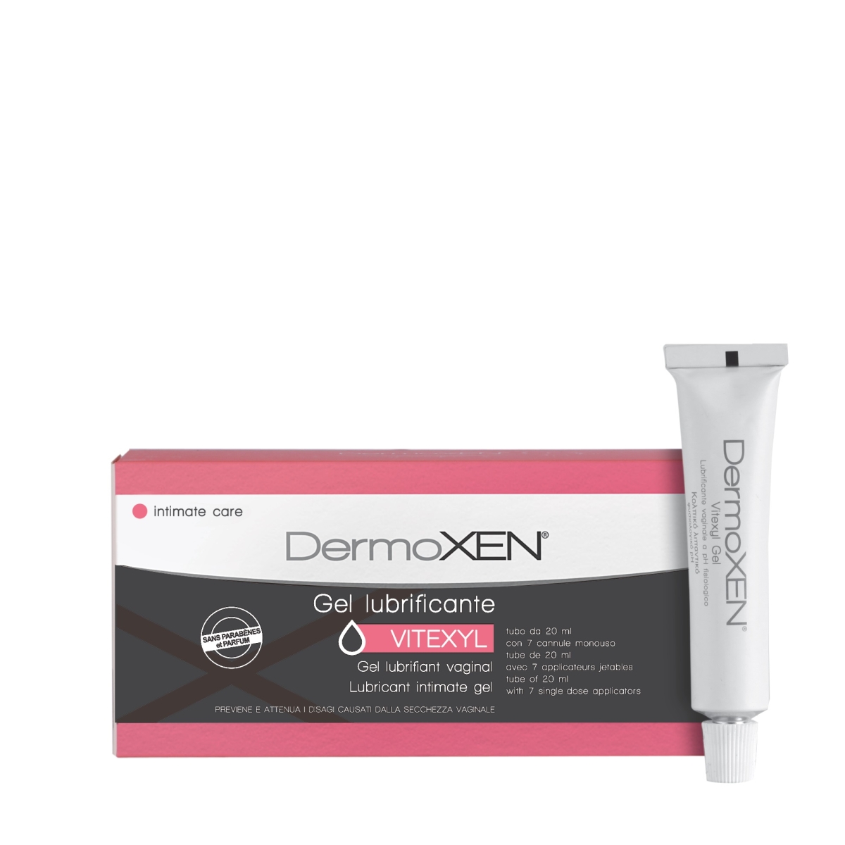 DERMOXEN VITEXYL INTIIMGEEL NIISUTAV 20ML+APLIKAATOR N7 - Tootepilt