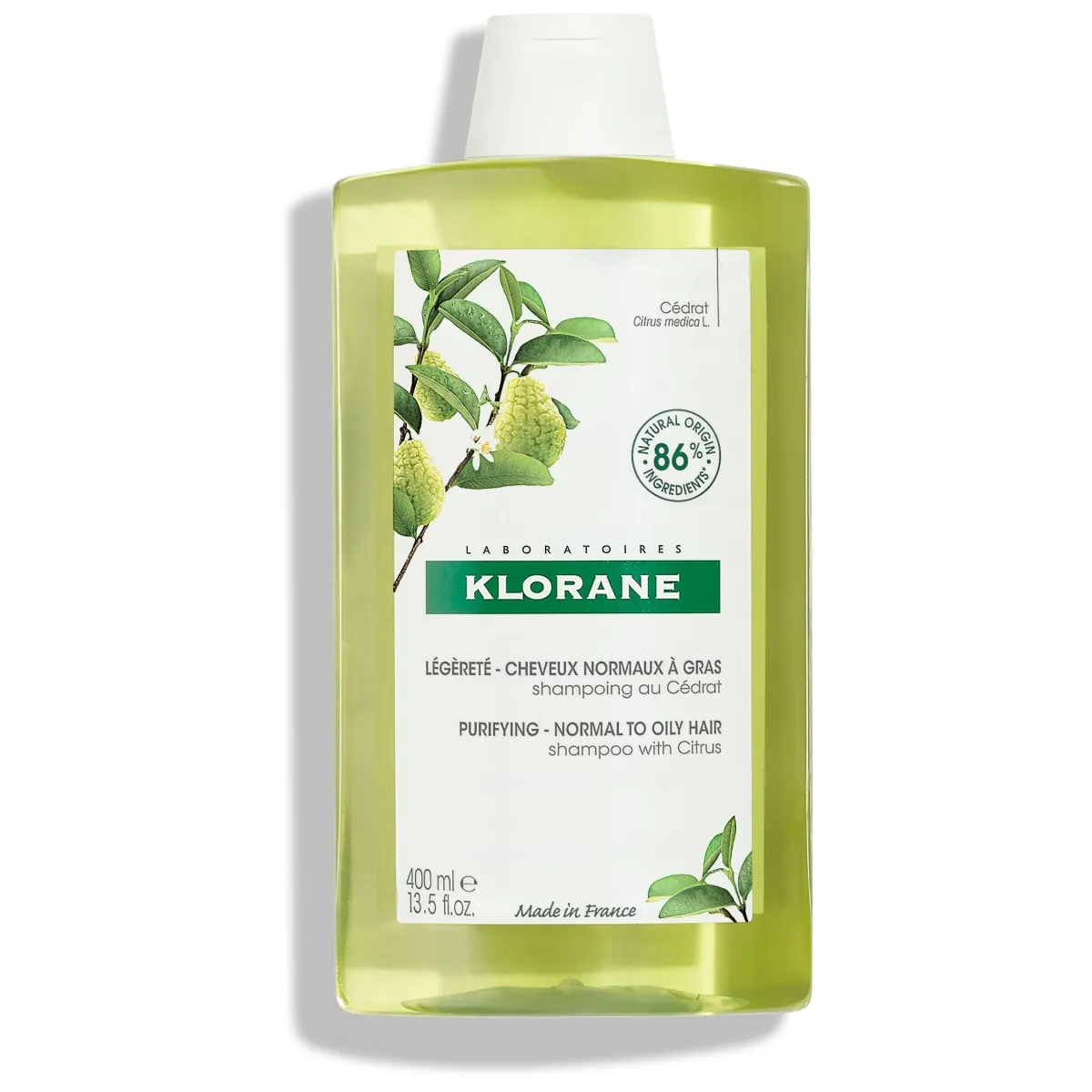 KLORANE SHAMPOON SIDRUNIEKSTRAKTIGA 400ML UUS - Tootepilt