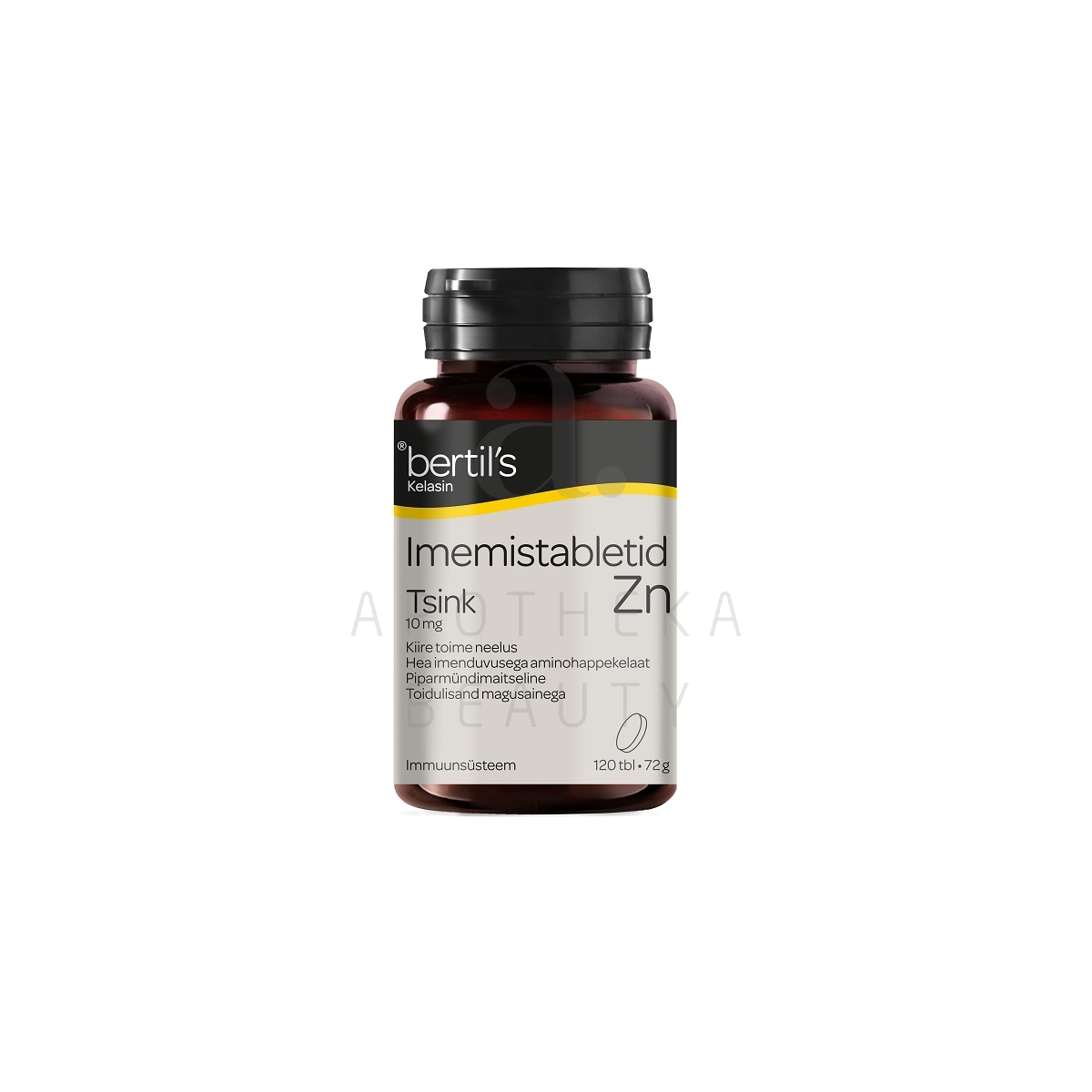 BERTILS KELASIN TSINK IMEMISTBL 10MG N120 - Tootepilt