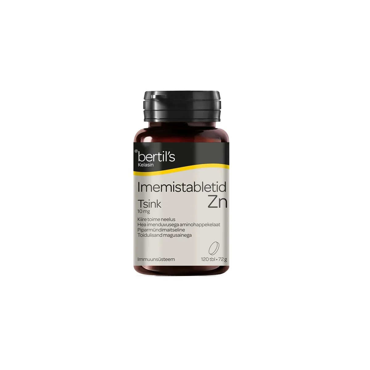 BERTILS KELASIN TSINK IMEMISTBL 10MG N120 - Tootepilt