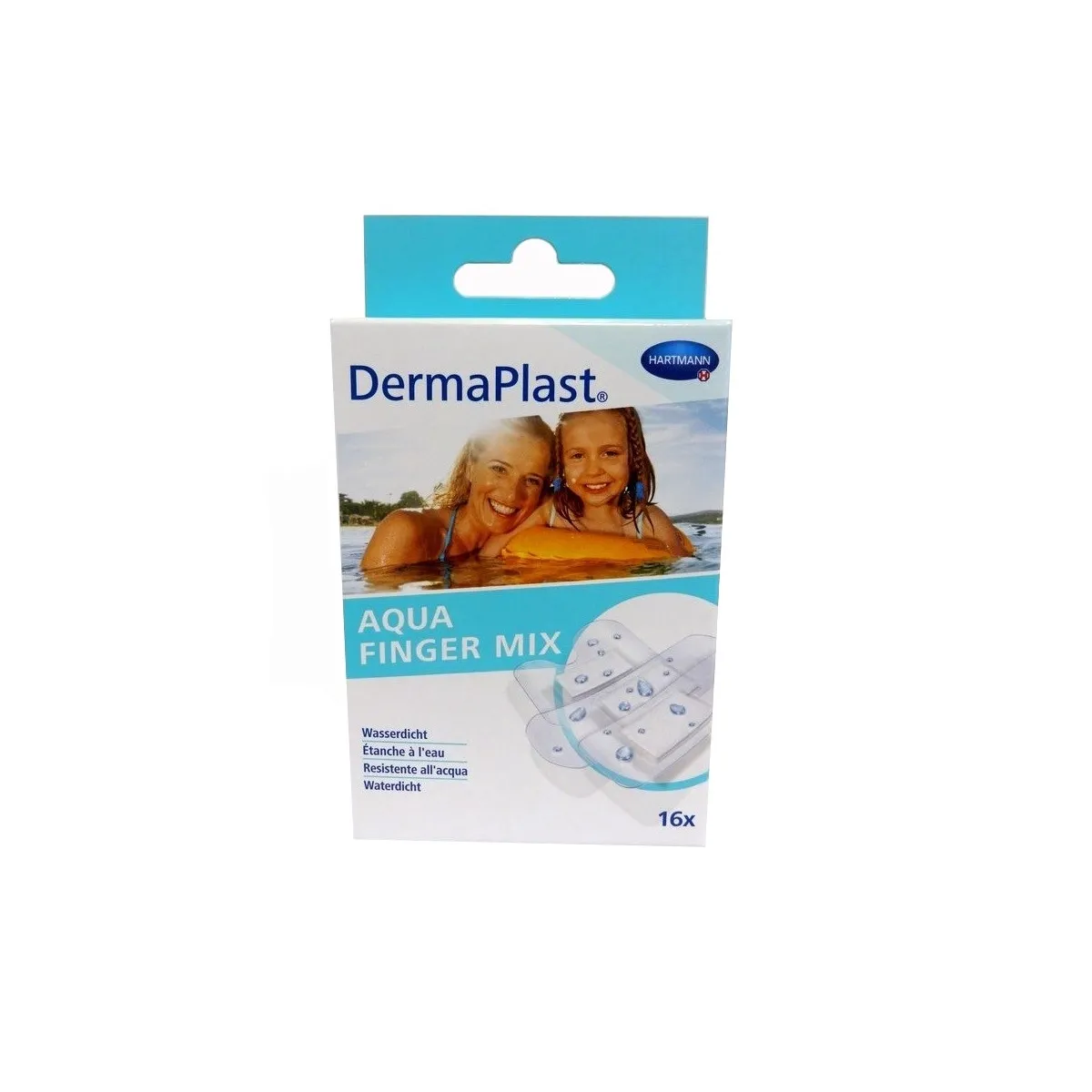 DERMAPLAST PLAASTRID AQUA FINGER MIX N16 - Tootepilt