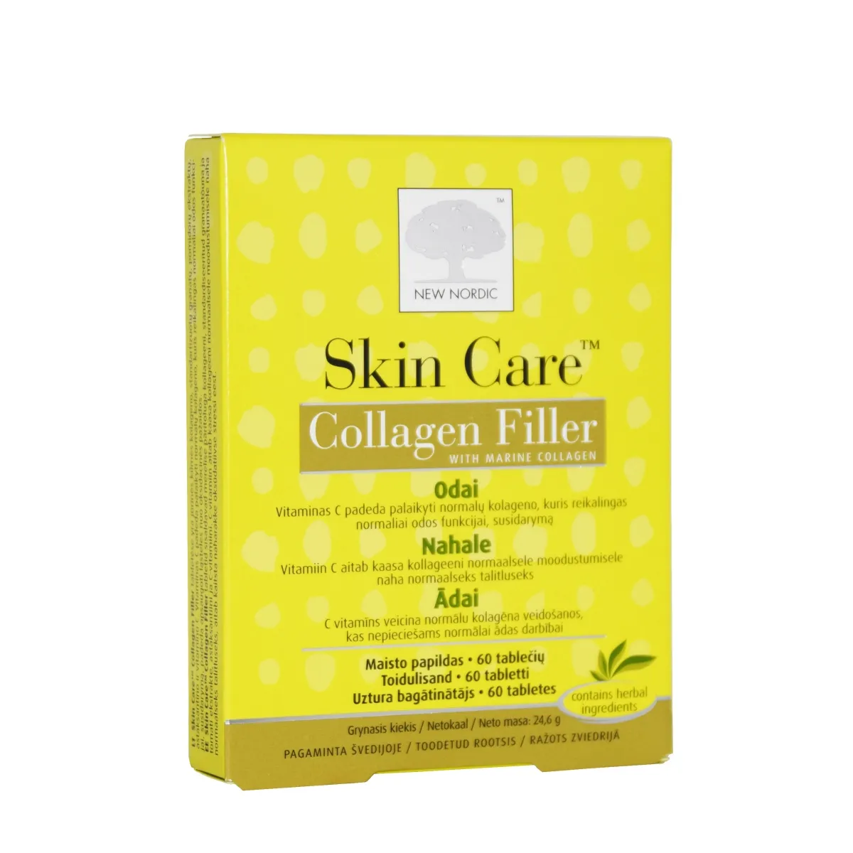NEW NORDIC SKIN CARE COLLAGEN FILLER TBL N60 - Tootepilt