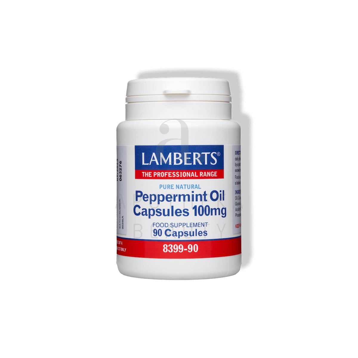 LAMBERTS PIPARMÜNDIÕLI CAPS 100MG N90 - Tootepilt
