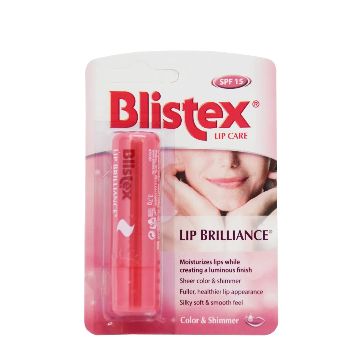 BLISTEX HUULEPALSAM BRILLIANCE SPF15 3,7G