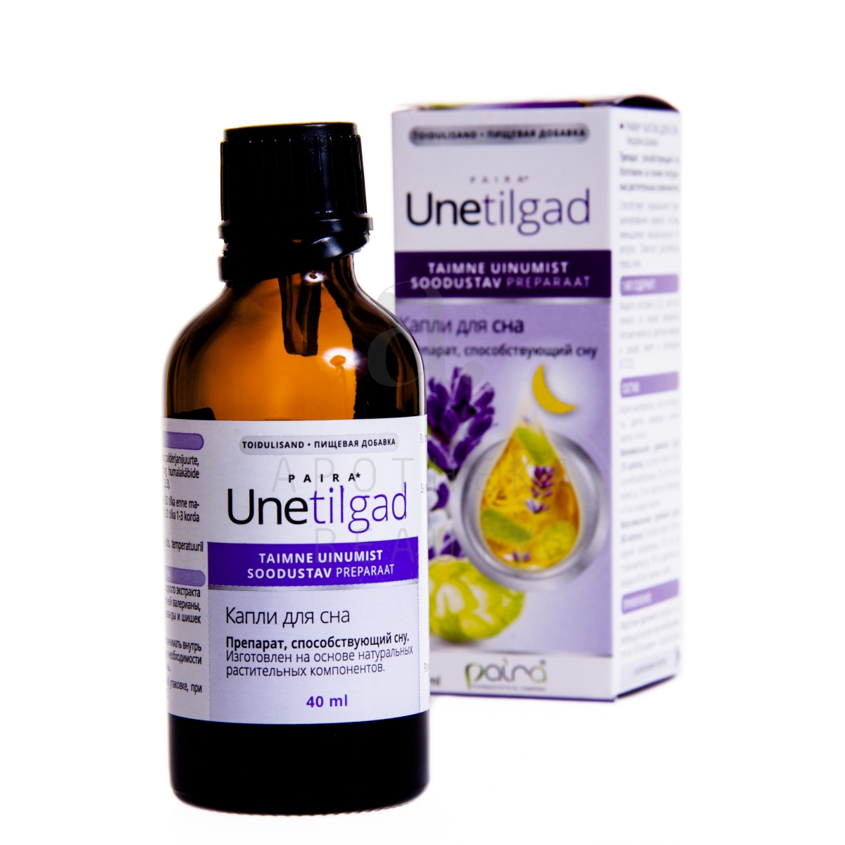 UNETILGAD 40ML - Tootepilt