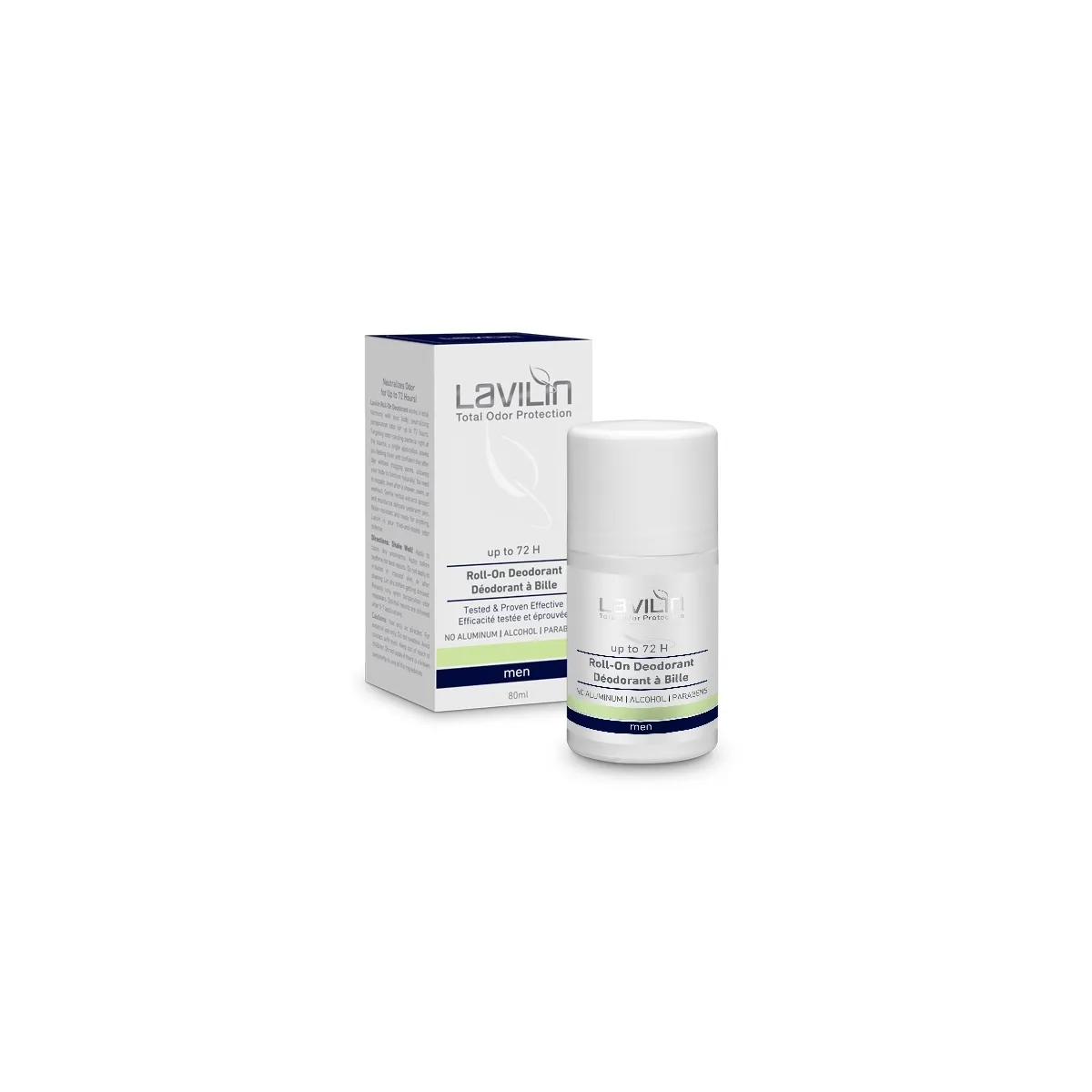 LAVILIN DEODORANT ROLL-ON 72H MEESTELE 80ML - Tootepilt