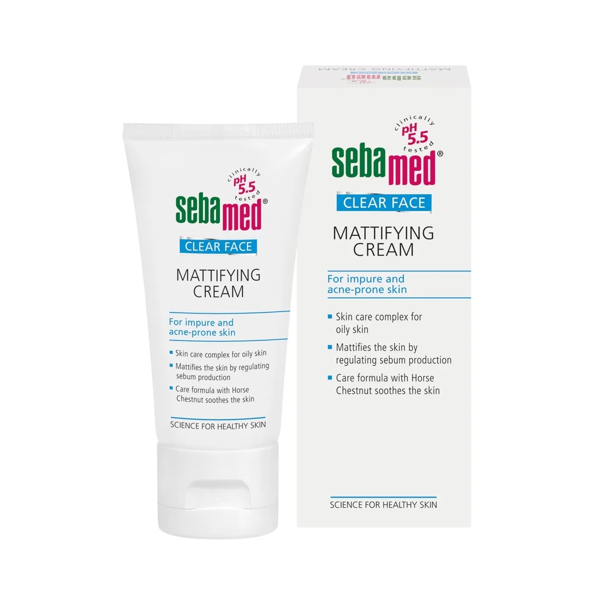 SEBAMED CLEAR FACE MATISTAV KREEM 50ML - Tootepilt