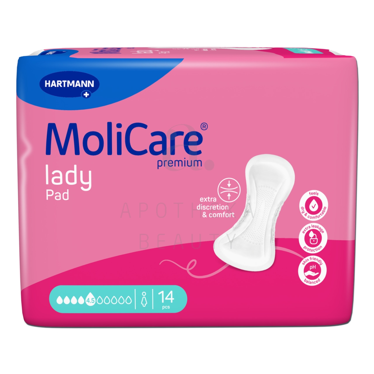MOLICARE PAD LADY 4,5 TILKA N14 - Tootepilt